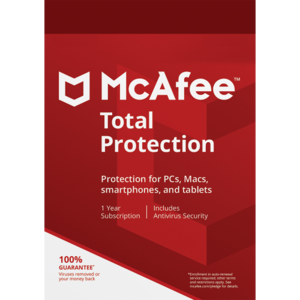 McAfee Total Protection - 1-Year / 10-Devices